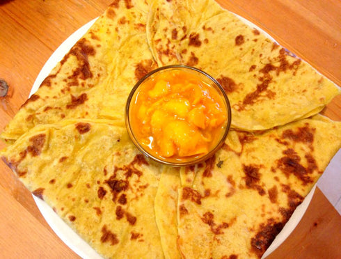 Holige Mane Holige Bobbatlu Puran Poli Mango Flavor